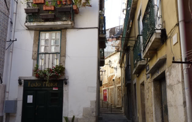 Alfama. Lissabon. Fotos A.A.Bispo. Copyright